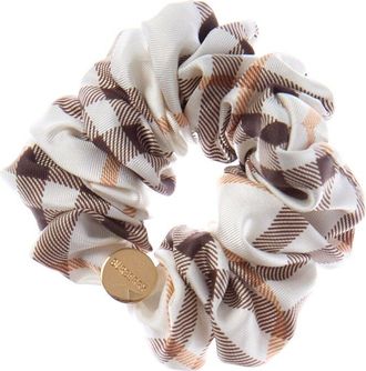 Burberry Check Silk Scrunchie