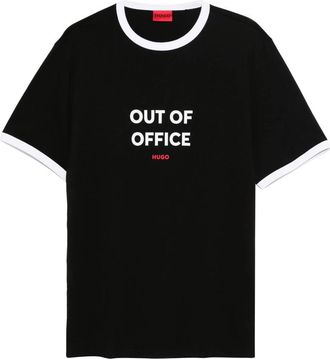 HUGO BOSS Ringer Print T-shirt