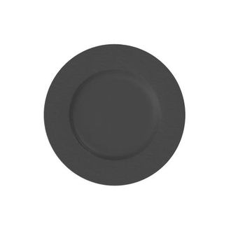 Villeroy & Boch Manufacture Rock Dinner Plate in Black at Nordstrom
