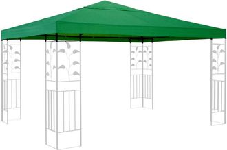 Quick-Star Ersatzdach F&uuml;r Pavillon 3x3m Gr&uuml;n Ersatzbezug Pavillondach