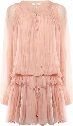 Chlo&eacute; Mini Cape Dress