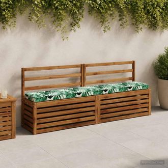 vidaXL Vidaxl Cuscini Per Panchina A 2 Pezzi Vught 2 Pcs 100% Poliestere