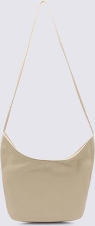 The Row Sand Leather N/S Izzy Crossbody Bag