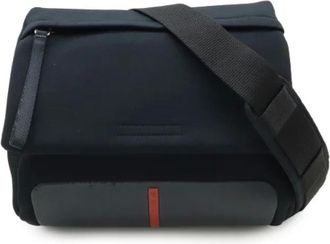 Prada Pre-owned Cross Body Bags, female, Black, Size: ONE SIZE Pre-owned Mesh prada-bags