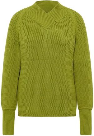 Tranquillo Lockerer Strickpullover Pullover für Damen | oliv