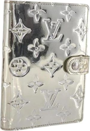 Louis Vuitton Pre-owned Accessories, female, Gray, Size: ONE SIZE Pre-owned Day Planner Cover