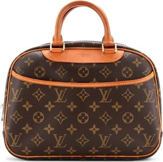 Louis Vuitton Trouville Handbag Monogram Canvas satchel - Bruin