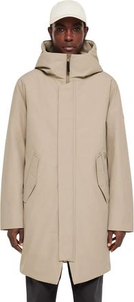 Elvine winterjas waterdicht beige polyester