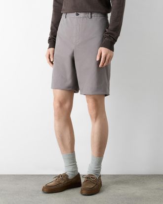 Oliver Sweeney Mens Sistelo Chino Shorts in Grey Cotton - Size 36 (Waist)