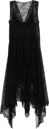 Fendi Lace Asymmetric-hem Dress