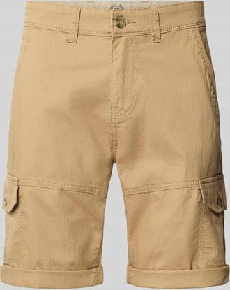 Lerros Shorts mit Cargotaschen in Khaki, Größe 31