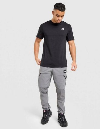 The North Face Mens The North Face SS Simple Dome Reflective Logo T-Shirt - Black - Size: 44
