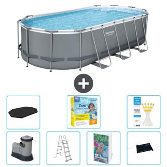 Bestway Piscina Bestway Power Steel Oval - 549x274x122 Cm - 8-piezas S582