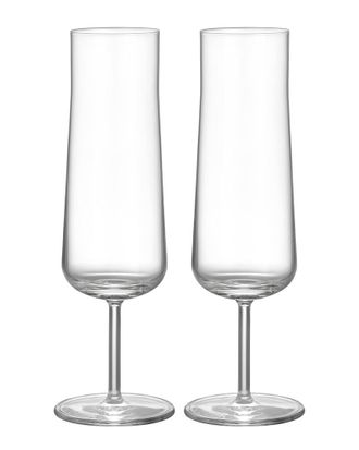 Orrefors Informal Champagne Glass 2-Pack
