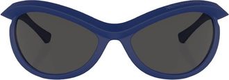 Burberry Dark Grey Irregular Unisex Sunglasses BE4428U 410787