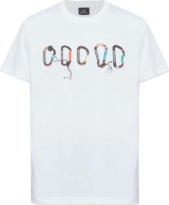 Paul Smith T-shirt met print - Wit