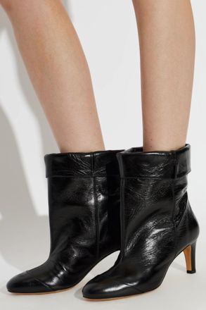 Isabel Marant Heeled Ankle Boots Eldra, Womens, Black