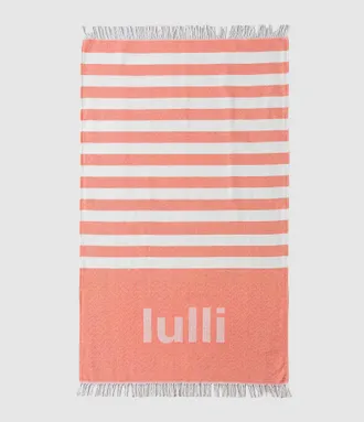 Lulli Serviette de Plage Lulli &Eacute;ponge Orange