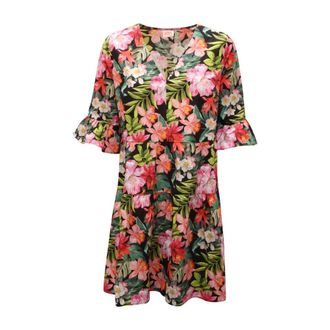 Sundek Abito Copricostume Wo Jurk - Dames - Korte kleedjes - Veelkleurig - M - Kleedjes