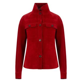 Moorer Flomena Jas - Dames - Jassen - Rood - Maat: XS Poliester