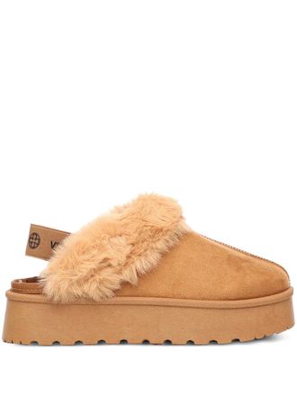 V&deg; 73 Sophie platform mules - Neutrals