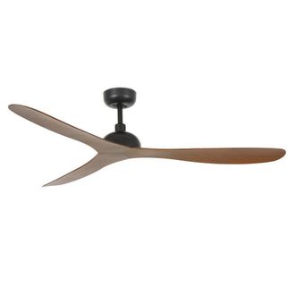 Netlighting Gotland Black Wood Ceiling Fan