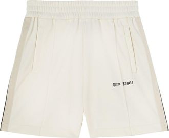 Palm Angels New Classic track shorts - men - Polyester/Polyester - L - Neutrals