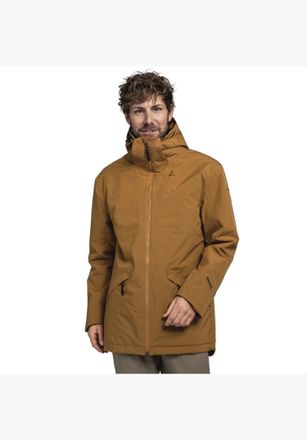 Sch&ouml;ffel Parka SCH&Ouml;FFEL Ins Parka Style Malkay MNS, Herren, Gr. 46, braun, Obermaterial: 100% Polyester, Jacken Parka, f&uuml;r vielseitige Eins&auml;tze, mit PrimaLoft 