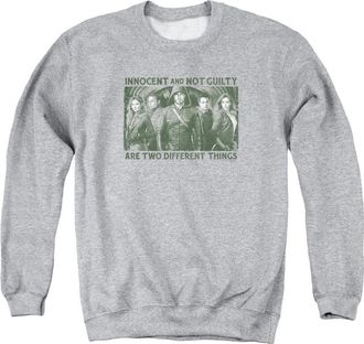 Gildan Arrow Not Guilty Adult Crewneck Sweatshirt