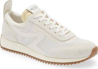 Rag & Bone Retro Runner Mesh Sneaker in Offwht at Nordstrom, Size 10.5Us