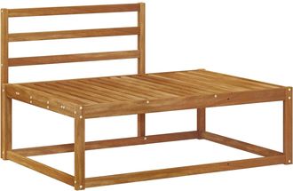 vidaXL Sof&aacute; Modular De Exterior Natural 115 X 83 X 73 Cm Vidaxl