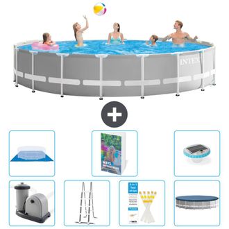 Intex Piscina Prism Frame Redonda - 549x122 Cm - 8-piezas S596