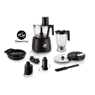 Philips Hr7776/91 Avance - Robot De Cocina Con Vaso Extragrande (3,4 L, Batidora 1,5 L, 1300w) - Philips