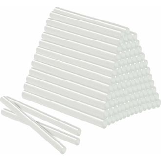 OEM Barras De Pegamento Termofusible Transparentes - 100 Unidades De 11 Mm &times; 200 Mm - Compatibles Con Pistolas De Pegamento Est&aacute;ndar - Paquete Econ&oacute;mico D