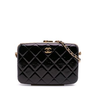 Chanel Gequilted Chain Crossbody
