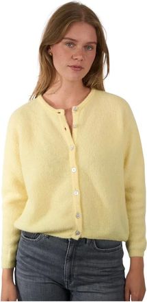 American Vintage Truien & Vesten, Dames, Geel, M, Wol, Truien