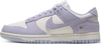Nike Womens Dunk Low Suede Shoes in Purple | IO4244-500