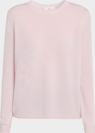 Co Long-Sleeve Cashmere Crewneck Sweater