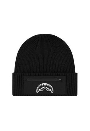 Sprayground Sprayground | Black Pocket Beanie