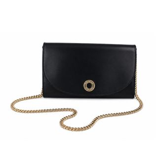 Burberry Womens Hannah Leather Bag - Black - One Size