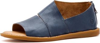 Born Mila Womens Pull-on Boots Navy/Marine : 10 M, Leather