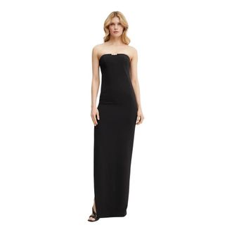 Elisabetta Franchi Rode Loper Jurk - Dames - Jurken - Zwart - Maat: XS Poliester