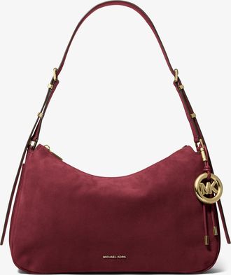 Michael Kors Nolita Medium Nubuck Shoulder Bag