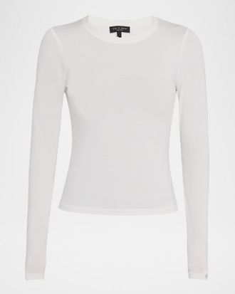 Rag & Bone Luca Long-Sleeve Top