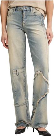 A|X Armani Exchange Straight Jeans - Dames - Regular Fit Jeans - Blauw - W26 - Katoen - Jeans