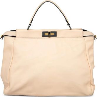 Fendi Borsa tote Peekaboo 2009 - Toni neutri