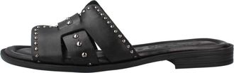 Carmela 163060C Sandalia - Dames - Sandalen - Zwart - 38 EU - Leer - Schoenen