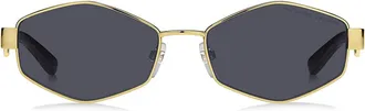 Marc Jacobs Sunglasses Marc 496/S J5 G Gold/Dark Gray Women