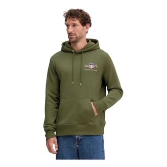 GANT Uomo, Felpe, Verde, M, new