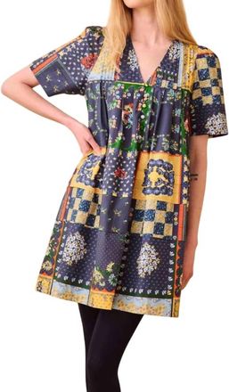 Hunter Bell Youjin Dress In Langford Patchwork